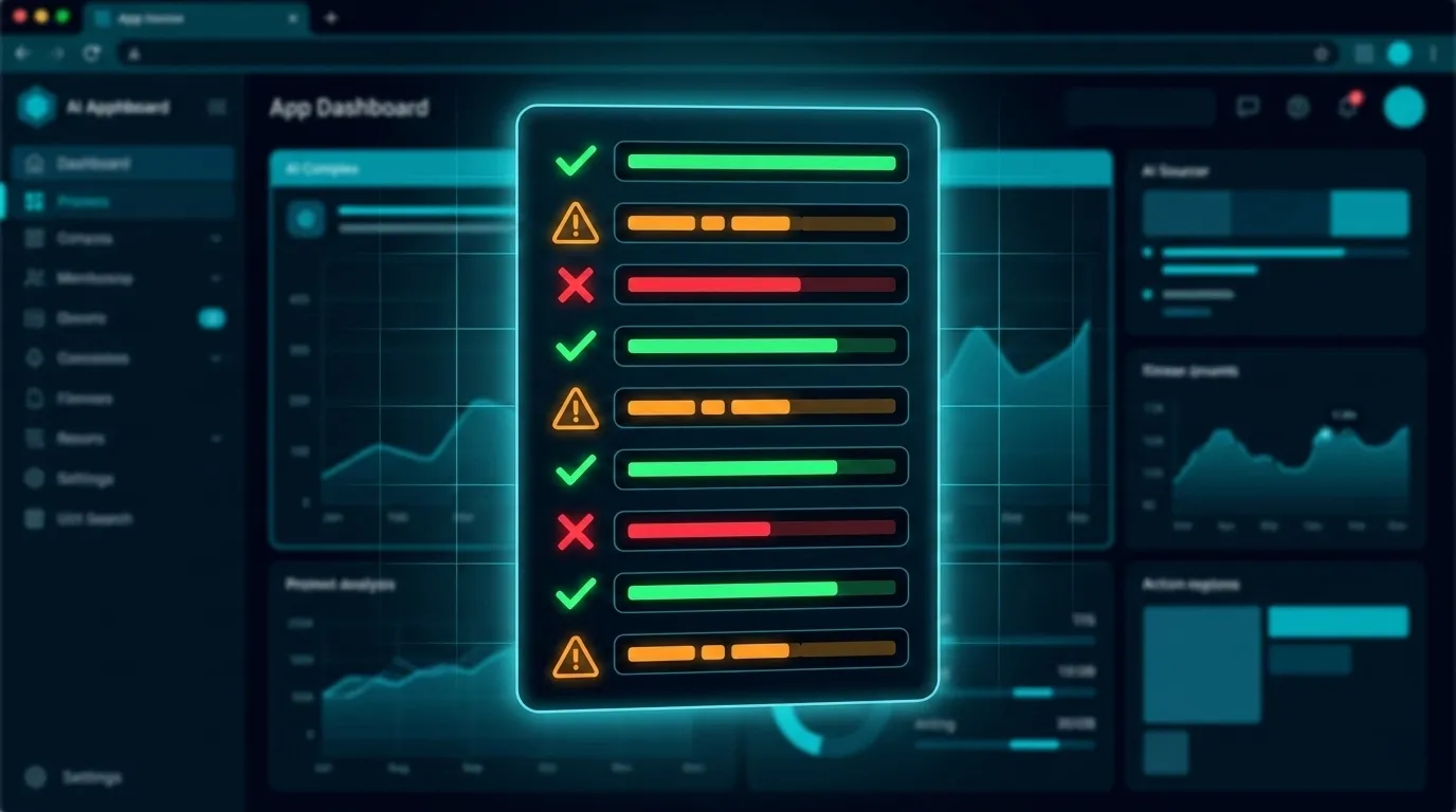 Production Checklist für AI-gebaute Apps